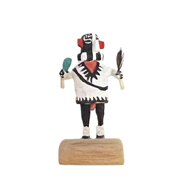 Hand Crafted Other - Handmade Miniature 1.5" (app.) Kachina Doll - "Kokopelli"